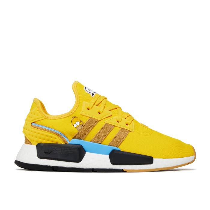 アディダス Adidas 【 The Simpsons X Nmd_G1 Homer Simpson Men Pantone/Cloud White/Core Black 】 メンズ 白色 ホワイト コア 黒色 ブラック