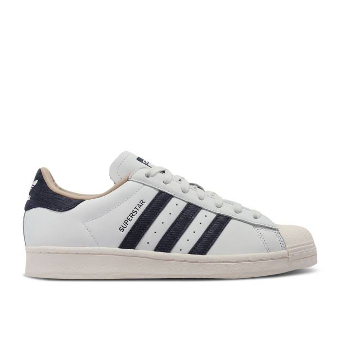 アディダス Adidas 【 Superstar \u0027Denim Pack - White\u0027 Men Cloud White/Supplier Color/Cloud White 】 Superstar はやりっ児 メンズ 白いこと 白いこと メンズ靴-スニーカー-靴