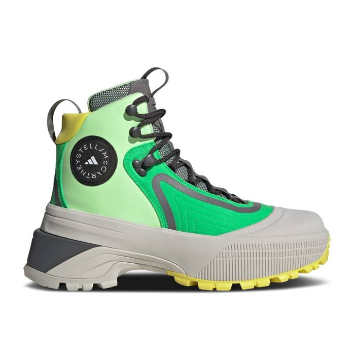 アディダス Adidas 【 Stella Mccartney X Wmns Terrex Hiking Boot olar Lime Chalk Pearl Women Solar Lime/Green Spark/Chalk Pearl 】 ブーツ ライム レディース ライム green 緑・グリーン パール