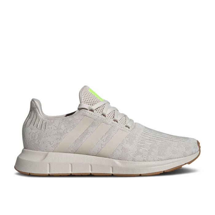 アディダス Adidas 【 Swift Run 1 \u0027Aluminium Lucid Lemon\u0027 Men Aluminium/Aluminium/Lucid Lemon 】 Swift 幽客 メンズ