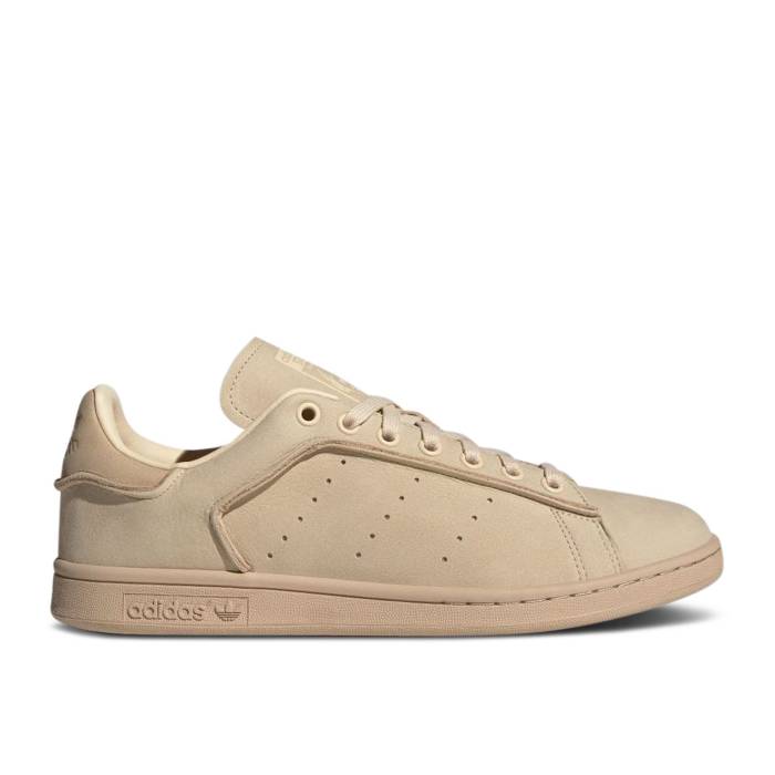 アディダス Adidas 【 Stan Smith Luxe 'Sand Strata' Men Sand Strata/Sand Strata/Magic Beige 】 メンズ 砂色・サンド マジック ベージュ|スニケス