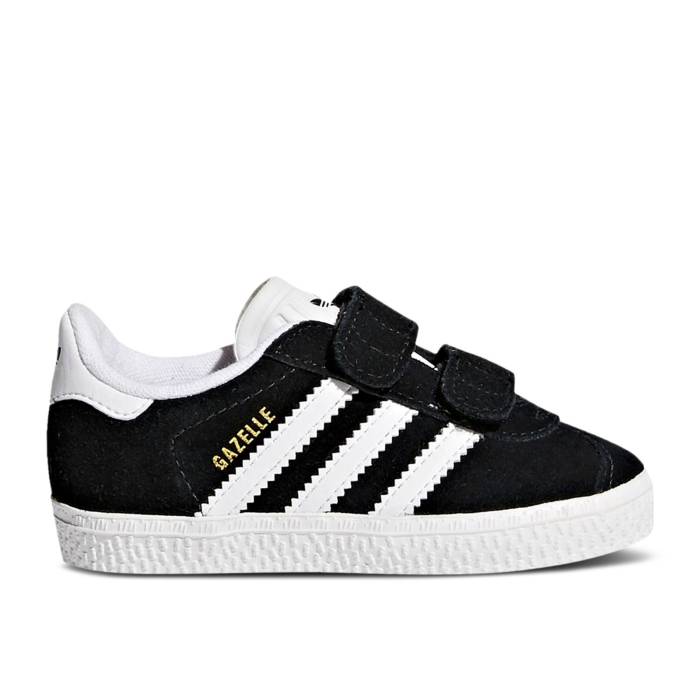 アディダス Adidas 【 Gazelle I 'Black White' Infant Core Black/Cloud White/Cloud White 】 ガゼル ベビー コア 黒色 ブラック 白色 ホワイト