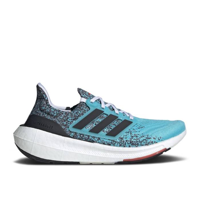 アディダス Adidas 【 Ultraboost Light \u0027Light Aqua Black\u0027 Men Light Aqua/Core Black/Bright Red 】 アクア メンズ アクア 中核グループ 黒いこと 黒いこと Red 赤・赤いこと