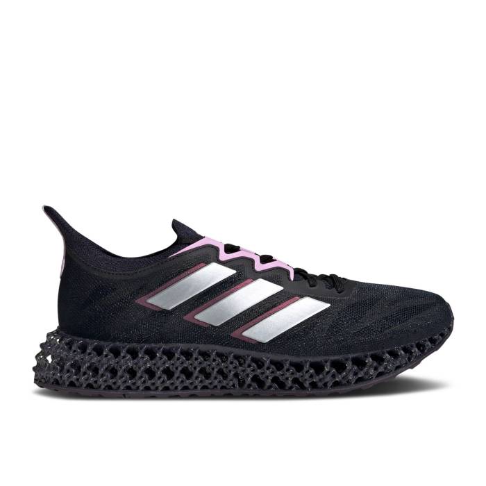 アディダス Adidas 【 Wmns 4Dfwd 3 'Black Lilac Silver' Women Core Black/Silver Metallic/Cloud White 】 レディース コア 黒色 ブラック Silver 銀色・シルバー 白色 ホワイト|スニケス