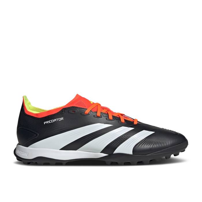 アディダス Adidas 【 Predator 24 League Low Tf \u0027Solar Energy Pack\u0027 Men Core Black/Cloud White/Solar Red 】 プレデター 活動力 メンズ 中核グループ 黒いこと 黒いこと 白いこと 白いこと Red 赤・赤いこと