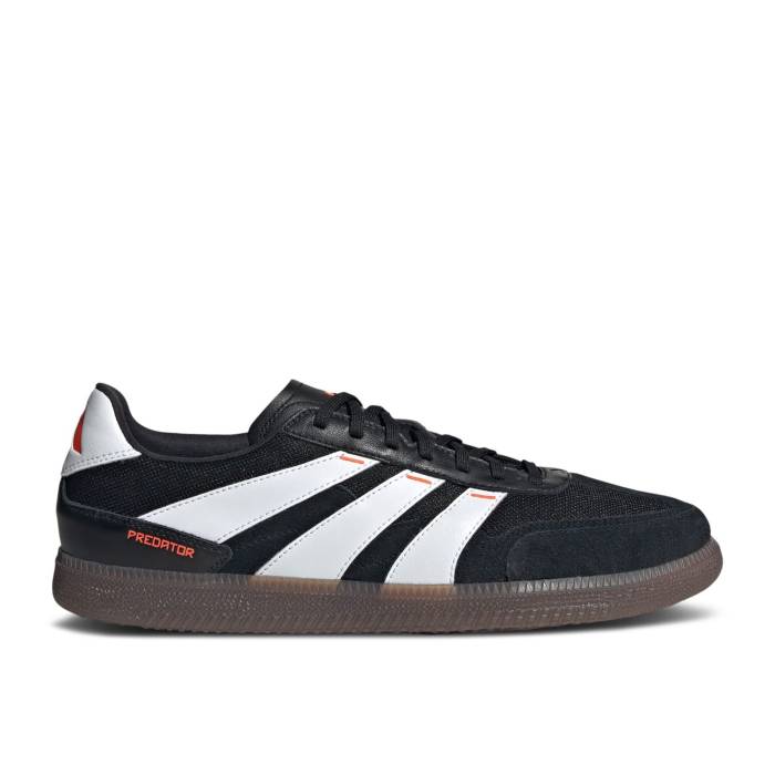 アディダス Adidas 【 Predator 24 League Low Freestyle \u0027Black White Solar Red\u0027 Men Core Black/Cloud White/Solar Red 】 プレデター 無償性表現スタイル 白いこと 白いこと メンズ 中核グループ 黒いこと 黒いこと 白いこと 白いこと Red 赤・レ