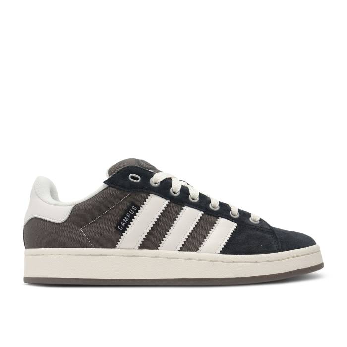 アディダス Adidas 【 Campus 00S 'Charcoal' Men Charcoal/Core White/Core Black 】 キャンパス メンズ チャコール コア 白色 ホワイト 黒色 ブラック｜スニケス