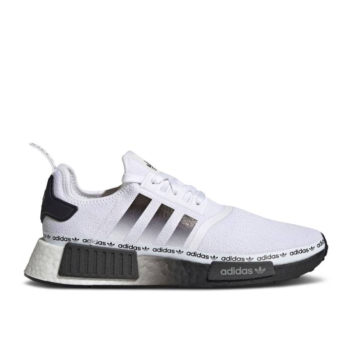 アディダス Adidas 【 Nmd_R1 \u0027White Black Gradient\u0027 Men Cloud White/Core Black/Cloud White 】 黒いこと 黒いこと メンズ 白いこと 白いこと 中核グループ 黒いこと 黒いこと