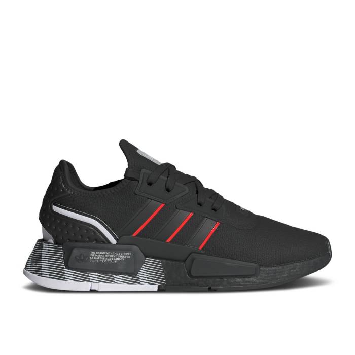 アディダス Adidas 【 Nmd_G1 \u0027Black Solar Red\u0027 Men Core Black/Core Black/Solar Red 】 メンズ 中核グループ 黒いこと 黒いこと Red 赤・赤いこと