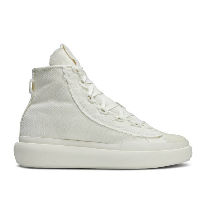 アディダス Adidas 【 Y-3 Nizza High \u0027Off White\u0027 Men Off White/Off White/Off White 】 御機嫌 メンズ 白いこと 白いこと