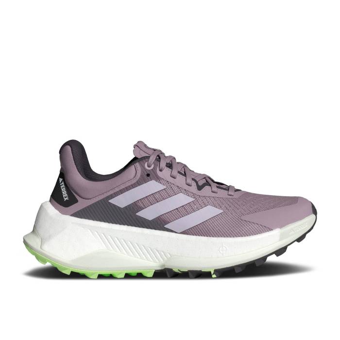アディダス Adidas 【 Wmns Terrex Soulstride Ultra \u0027Preloved Fig Silver Dawn\u0027 Women Preloved Fig/Silver Dawn/Aurora Black 】 ultra ウルトラ Silver しろがね色・しろがね色 レディース Silver しろがね色・しろがね色 黒いこと 黒いこと