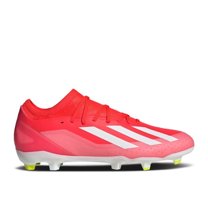 アディダス Adidas 【 X Crazyfast League Fg \u0027Energy Citrus Pack\u0027 Men Solar Red/Cloud White/Team Solar Yellow 】 メンズ Red 赤・赤いこと 白いこと 白いこと Team 野球クラブ yellow 黄味がかった・黄色