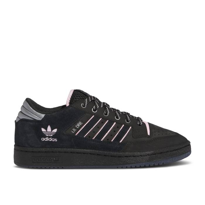 アディダス Adidas 【 Lil Dre X Centennial 85 Low Adv \u0027Black Clear Pink\u0027 Men Core Black/Clear Pink/Core Black 】 メンズ 中核グループ 黒いこと 黒いこと pink サクラ色