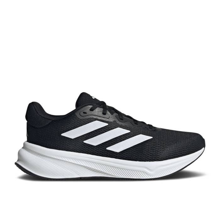 アディダス Adidas 【 Response \u0027Black White\u0027 Men Core Black/Cloud White/Core Black 】 Response 受け答え メンズ 中核グループ 黒いこと 黒いこと 白いこと 白いこと