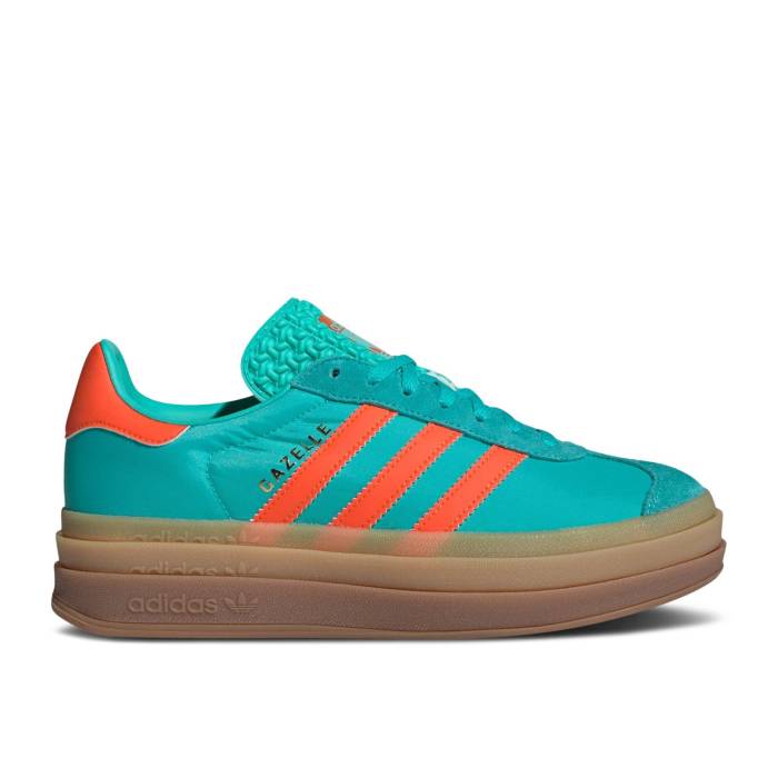 アディダス Adidas 【 Wmns Gazelle Bold \u0027Mint Rush Impact Orange\u0027 Women Mint Rush/Impact Orange/Mint Rush 】 ガゼル rush 混雑時 差しひびき レディース rush 混雑時 差しひびき orange 橙・オレンジ色
