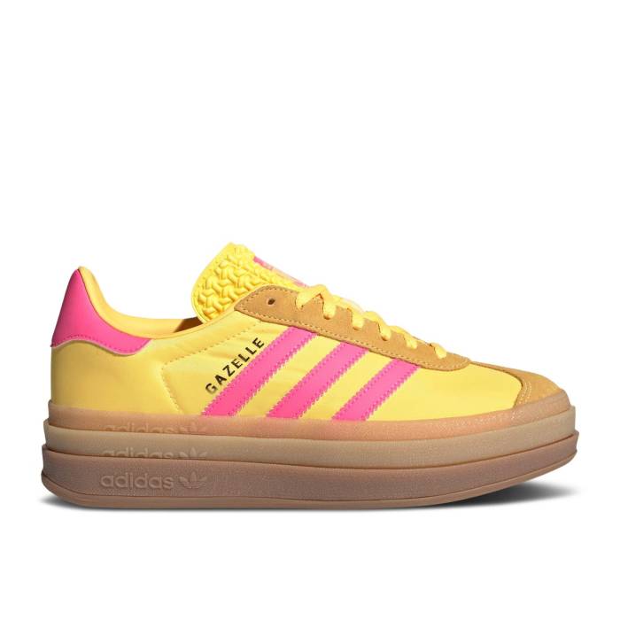 アディダス Adidas 【 Wmns Gazelle Bold \u0027Spark Lucid Pink\u0027 Women Spark/Lucid Pink/Spark 】 ガゼル レディース pink さくら色