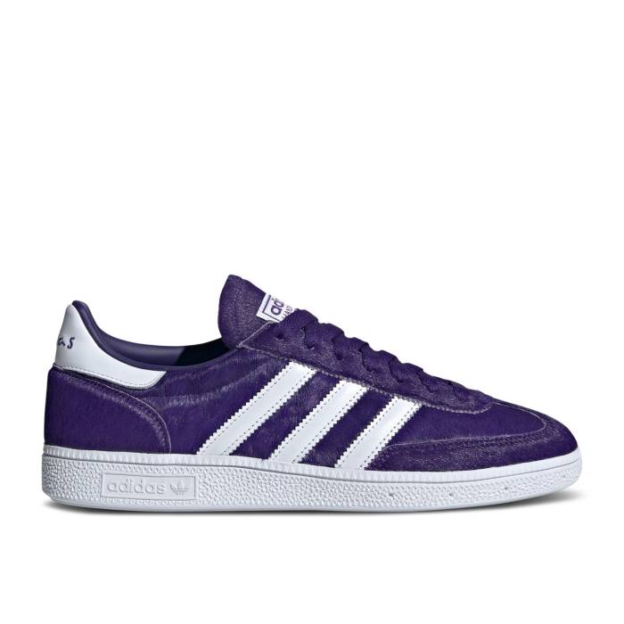 アディダス Adidas 【 Handball Spezial \u0027Pony Hair Pack - Collegiate Purple\u0027 Men Collegiate Purple/Cloud White/Cloud White 】 ハンドボール スペシアル メンズ Purple 紫・パープル 白いこと 白いこと