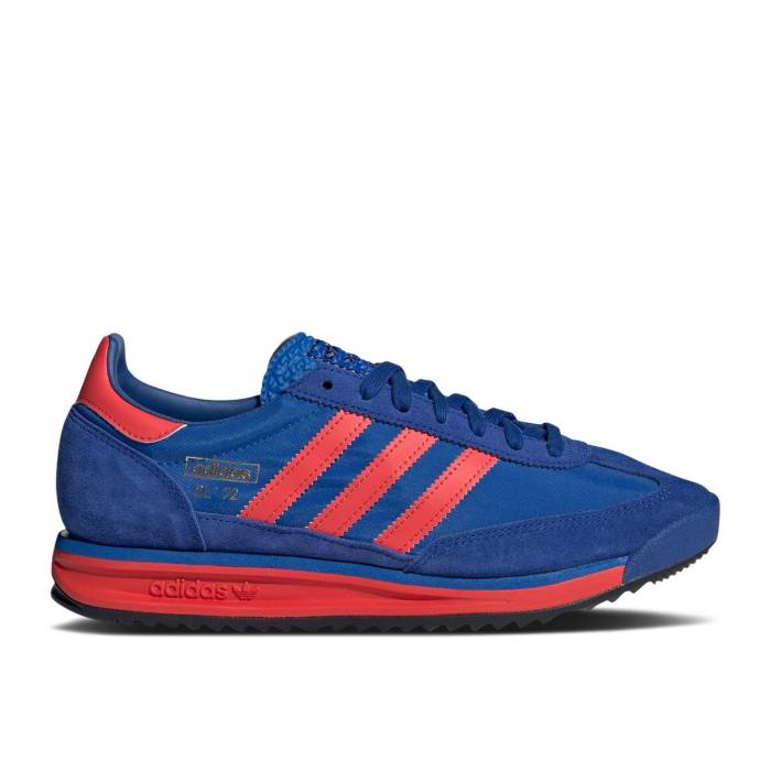 アディダス Adidas 【 Sl72 Rs \u0027Blue Bright Red\u0027 Men Blue/Bright Red/Royal Blue 】 メンズ 青味 青み Red 赤・赤いこと