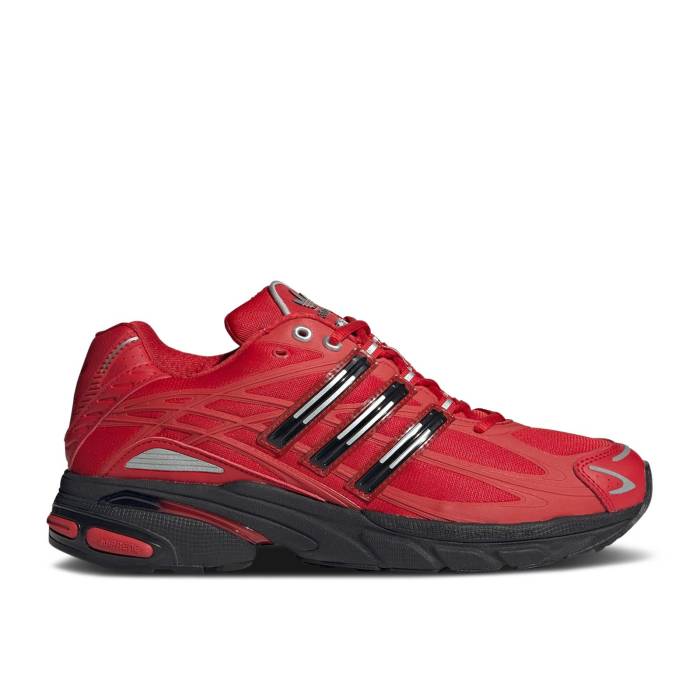 アディダス Adidas 【 Adistar Cushion \u0027Scarlet Black\u0027 Men Better Scarlet/Core Black/Silver Metallic 】 メンズ 中核グループ 黒いこと 黒いこと Silver しろがね色・しろがね色 靴-スニーカー-メンズ靴