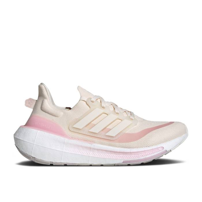 アディダス Adidas 【 Wmns Ultraboost Light White Clear Pink Women Chalk White/Chalk White/Clear Pink 】 レディース 白色 ホワイト pink ピンク