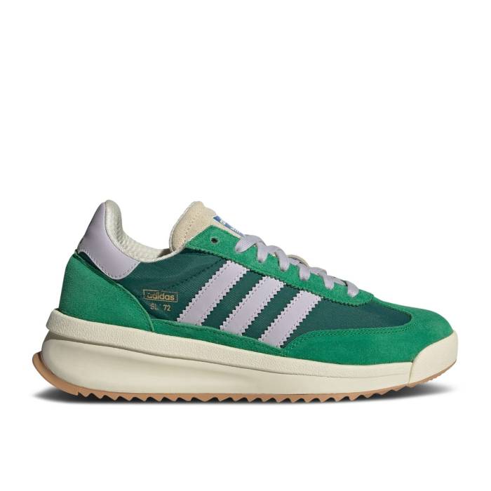 アディダス Adidas 【 Wmns Sl72 Rtn \u0027Collegiate Green Silver Dawn\u0027 Women Collegiate Green/Silver Dawn/Green 】 green 緑・緑であること Silver しろがね色・しろがね色 レディース green 緑・緑であること Silver しろがね色・しろがね色