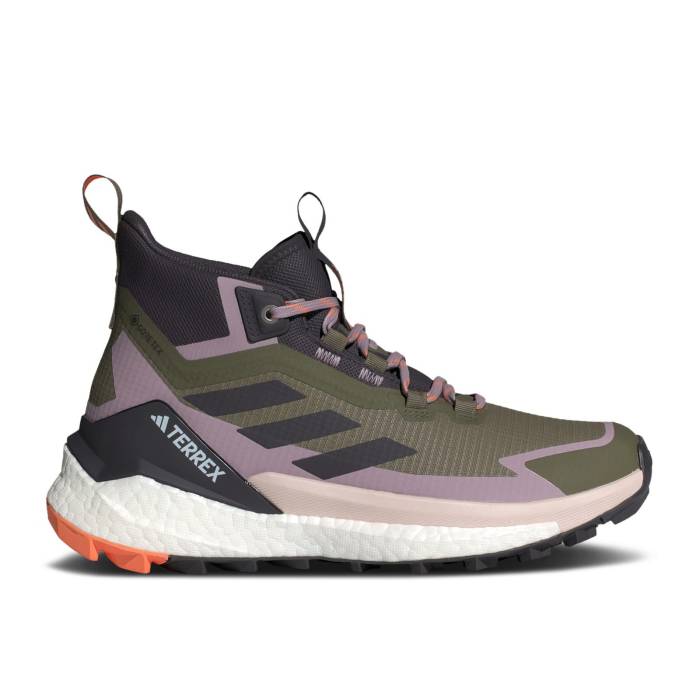アディダス Adidas 【 Wmns Terrex Free Hiker 2.0 Gore-Tex 'Olive Strata Amber Tint' Women Olive Strata/Aurora Black/Amber Tint 】 フリー ゴアテックス レディース olive オリーブ 黒色 ブラック|スニケス
