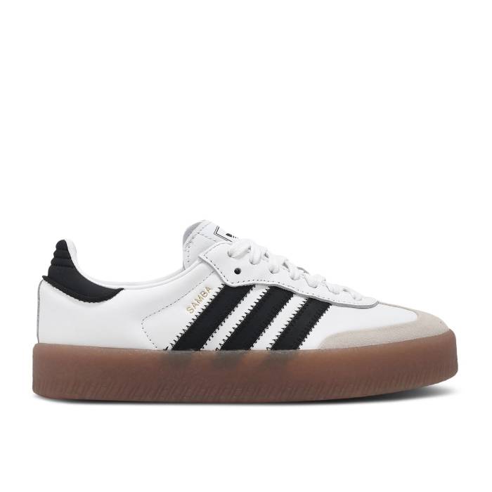 アディダス Adidas 【 Wmns Sambae \u0027White Black Gum\u0027 Women Cloud White/Core Black/Gold Metallic 】 黒いこと 黒いこと レディース 白いこと 白いこと 中核グループ 黒いこと 黒いこと ゴールド