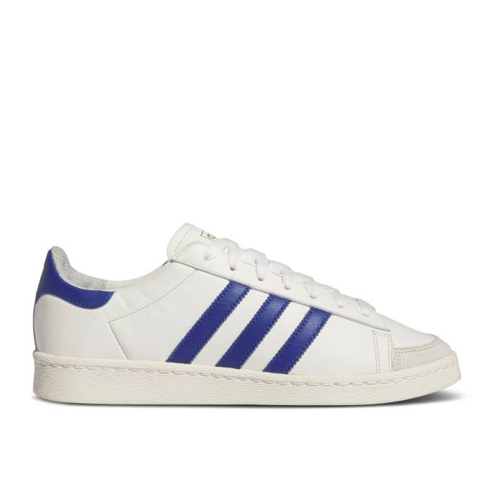 アディダス Adidas 【 Jabbar Low 'Off White Collegiate Royal' Men Off White/Collegiate Royal/Cream White 】 白色 ホワイト メンズ 白色 ホワイト クリーム｜スニケス