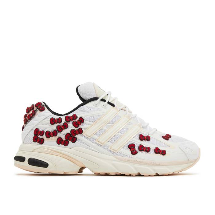 アディダス Adidas 【 Hello Kitty X Wmns Adistar Cushion \u002750Th Anniversary\u0027 Women Cloud White/Wonder Quartz/Core Black 】 レディース 白いこと 白いこと 中核グループ 黒いこと 黒いこと