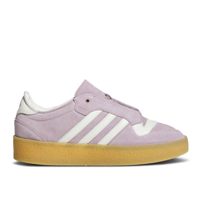 アディダス Adidas 【 Rivalry Crepe \u0027Preloved Fig\u0027 Men Preloved Fig/Ivory/Preloved Fig 】 縮緬 メンズ 象牙色