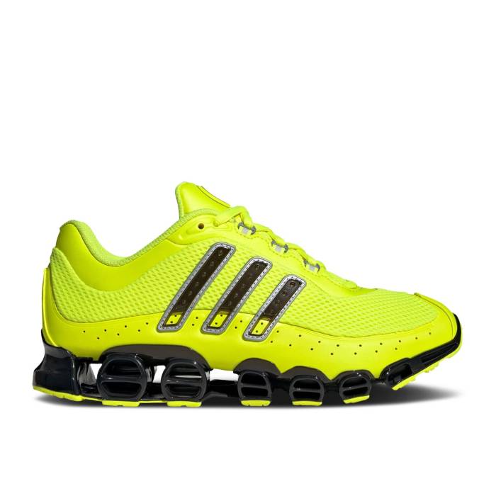 アディダス Adidas 【 A3 Megaride \u0027Solar Yellow\u0027 Men Solar Yellow/Core Black/Matte Silver 】 メンズ yellow 黄味がかった・黄色 中核グループ 黒いこと 黒いこと Silver しろがね色・しろがね色