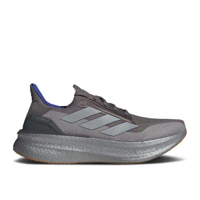 アディダス Adidas 【 Ultraboost 5X \u0027Charcoal\u0027 Men Charcoal/Silver Metallic/Grey Three 】 メンズ 濃灰色 Silver しろがね色・しろがね色 薄墨色 薄墨色