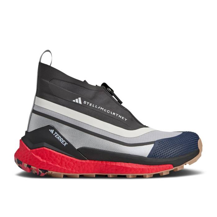 アディダス Adidas 【 Stella Mccartney X Terrex Free Hiker Gore-Tex 'Silver Metallic Active Red' Men Silver Metallic/Cloud White/Active Red 】 フリー ゴアテックス メンズ Silver 銀色・シルバー 白色 ホワイト Red 赤・レッ
