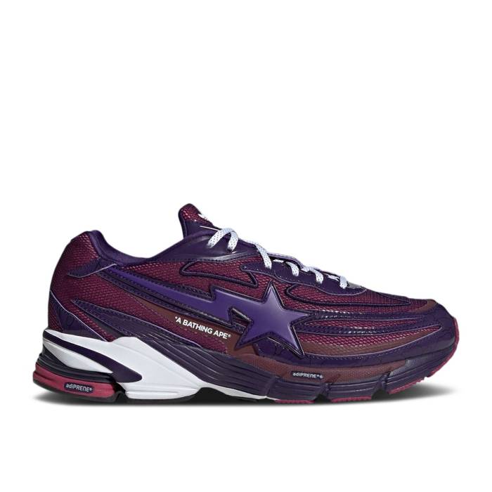 アディダス Adidas 【 Bape X Orketro \u0027Dark Purple\u0027 Men Dark Purple/Cloud White/Core Black 】 メンズ Purple 紫・パープル 白いこと 白いこと 中核グループ 黒いこと 黒いこと