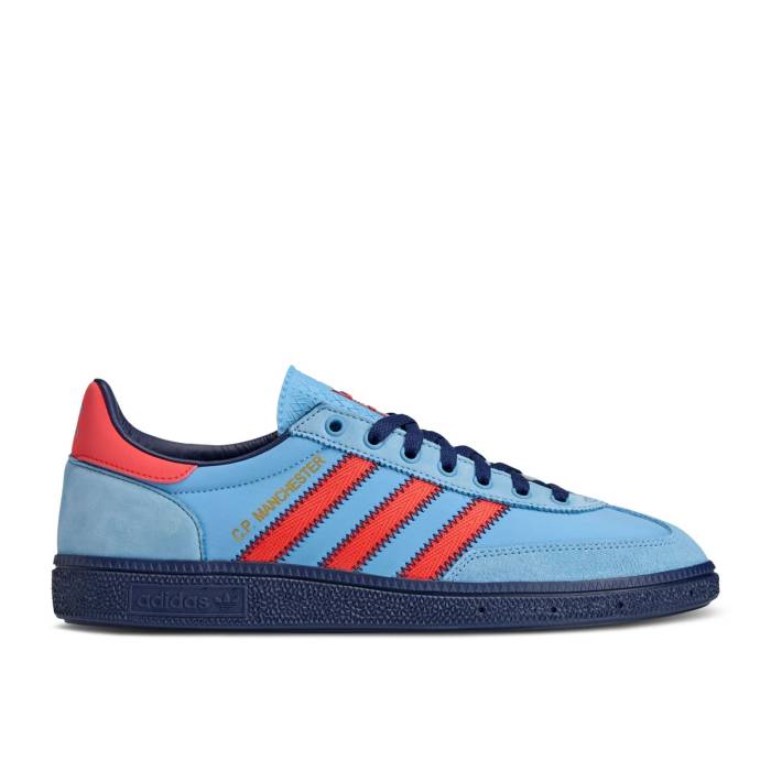 アディダス Adidas 【 C.p. Company X Gt Manchester Spzl Light Blue Bright Red Men Light Blue/Bright Red/Dark Blue 】 青色 ブルー メンズ 青色 ブルー Red 赤・レッド