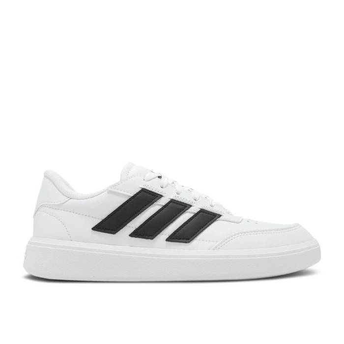 アディダス Adidas 【 Courtblock \u0027White Black\u0027 Men Cloud White/Core Black/Cloud White 】 メンズ 白いこと 白いこと 中核グループ 黒いこと 黒いこと