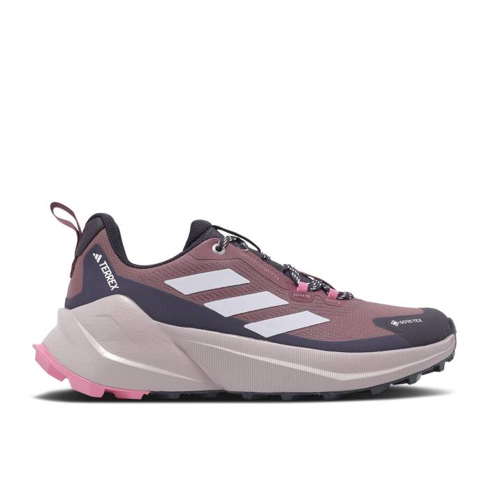アディダス Adidas 【 Wmns Terrex Trailmaker 2 Gore-Tex \u0027Burgundy Silver Dawn\u0027 Women Burgundy/Silver Dawn/Pink Fusion 】 ゴアテックス Silver しろがね色・しろがね色 レディース ぶどう酒色・バーガンディー Silver しろがね色・シルバ