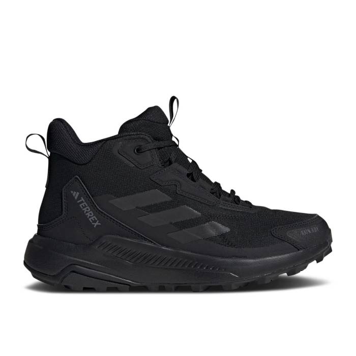 アディダス Adidas 【 Wmns Terrex Anylander Mid Rain.rdy \u0027Black Grey\u0027 Women Core Black/Core Black/Grey Four 】 ミッド レディース 中核グループ 黒いこと 黒いこと 薄墨色 薄墨色