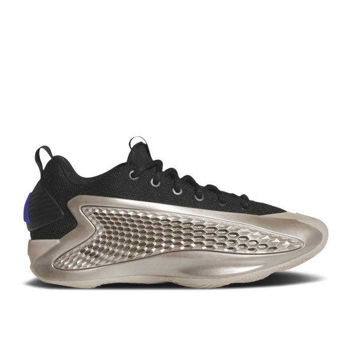 アディダス Adidas 【 Ae 1 Low J Champagne Youth Champagne Metallic/Core Black/Lucid Blue 】 ジュニア キッズ コア 黒色 ブラック 青色 ブルー