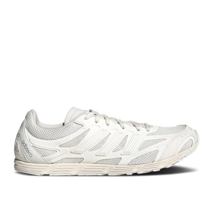 アディダス Adidas 【 Adizero Pr 'Crystal White' Men Crystal White/Cloud White/Cloud White 】 アディゼロ メンズ 白色 ホワイト