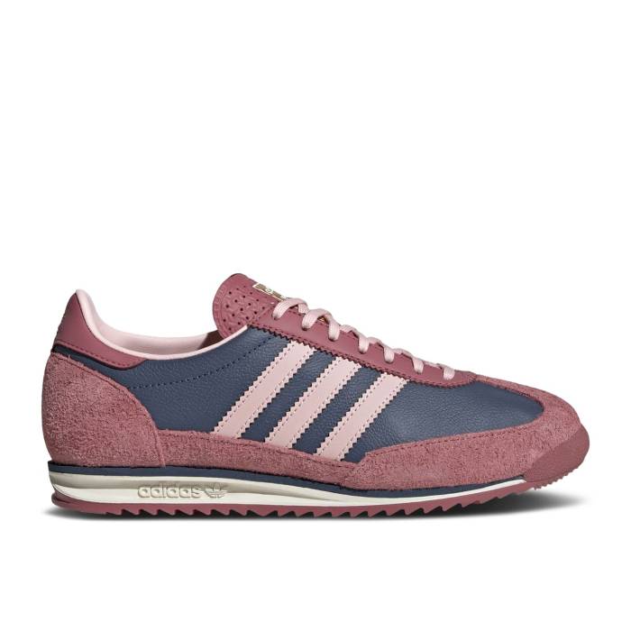 アディダス Adidas 【 Wmns Sl72 Og \u0027Sandy Pink Preloved Ink\u0027 Women Preloved Ink/Sandy Pink/Preloved Crimson 】 pink サクラ色 レディース pink サクラ色 クリムゾン
