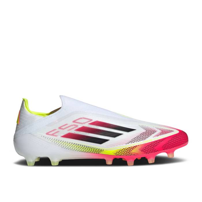 アディダス Adidas 【 Adizero F50 Elite Laceless Ag 'Pure Victory Pack' Men Cloud White/Core Black/Solar Yellow 】 アディゼロ エリート Victory ビクトリー メンズ 白色 ホワイト コア 黒色 ブラック yellow 黄色・イエ｜スニケス
