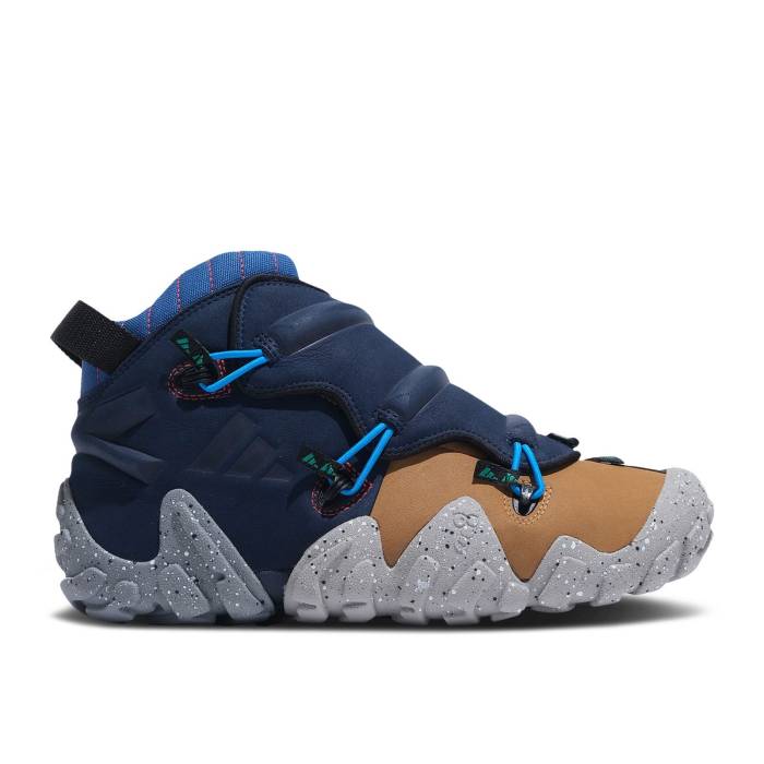 アディダス Adidas 【 Mita X Radlander Consortium \u0027Night Indigo\u0027 Men Night Indigo/Bright Blue/Grey 】 メンズ ナイト爵 藍色・インディゴ 青碧 青碧 薄墨色 薄墨色