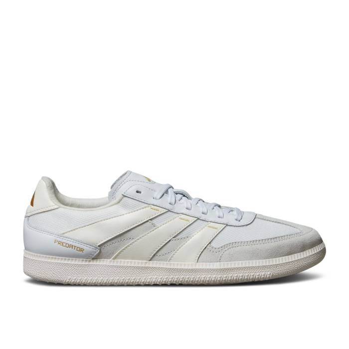 アディダス Adidas 【 Predator 24 League Low Freestyle \u0027Off White Gold Metallic\u0027 Men Cloud White/Off White/Gold Metallic 】 プレデター 無償性表現スタイル 白いこと 白いこと ゴールド メンズ 白いこと 白いこと ゴールド
