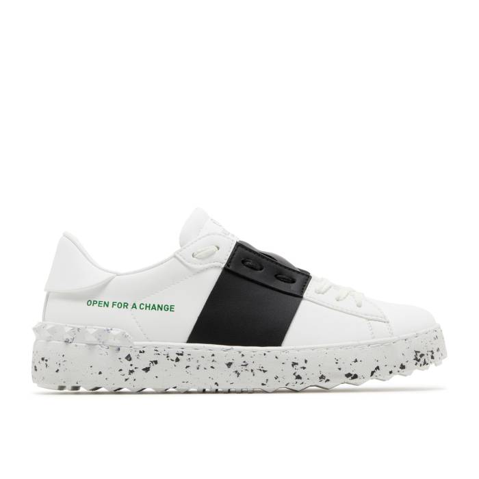 ヴァレンティノ Valentino 【 Wmns Open For A Change Sneaker 'White Black' Women White/Black 】 靴 スニーカー レディース 白色 ホワイト 黒色 ブラック｜スニケス 232,250円