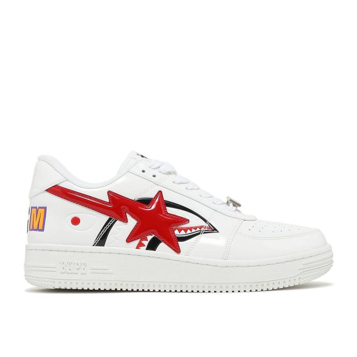 ベイプ Bape 【 Sta Low M2 'Shark Face - White' Men White 】 メンズ 白色 ホワイト｜スニケス