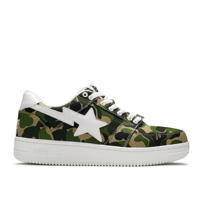 ベイプ Bape 【 Sta Low 'Abc Camo' Men Green/Abc Camo 】 メンズ green 緑・グリーン カモ柄