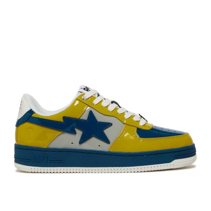 ベイプ Bape 【 Wmns Sta #2 'Yellow' Women Yellow/Blue 】 レディース yellow 黄色・イエロー 青色 ブルー｜スニケス