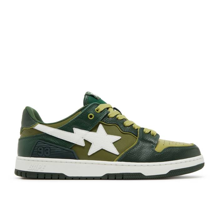 ベイプ Bape 【 Sk8 Sta #2 M1 \u0027Green\u0027 Men Green 】 メンズ green 緑・緑であること
