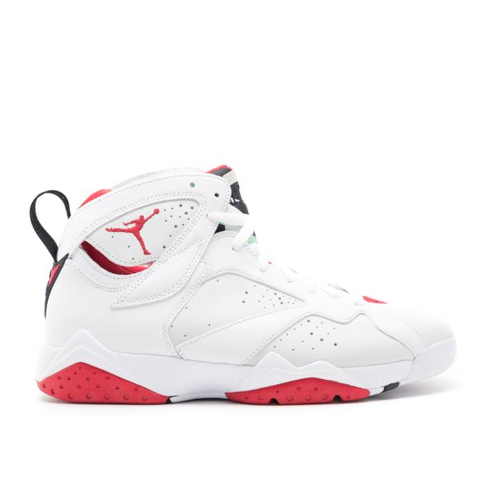 ナイキ エアジョーダン Air Jordan 【 Jordan 7 Retro \u0027Hare\u0027 2015 Men White/Light Silver-True Red 】 レトロ メンズ 白いこと 白いこと Red 赤・赤いこと